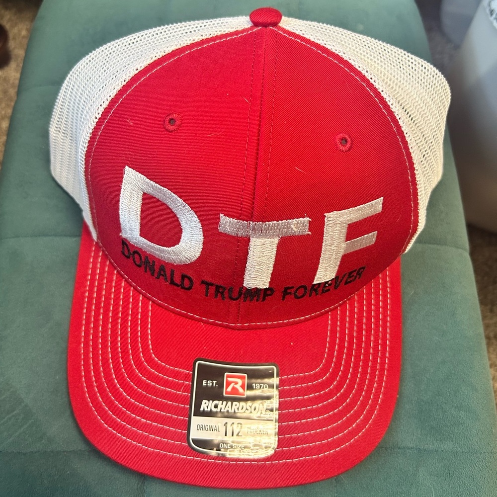 Original, 112 trucker hat, Donald Trump Forever (DTF), unisex, one size, NWT